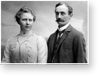 Friedrich Trump und Elisabeth Christ